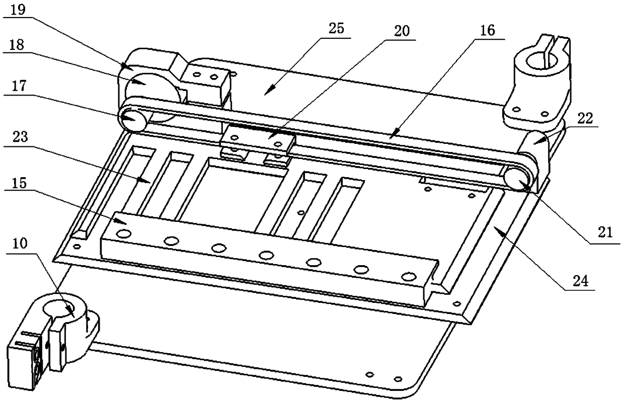 Comb-tooth parking system based on internet of things