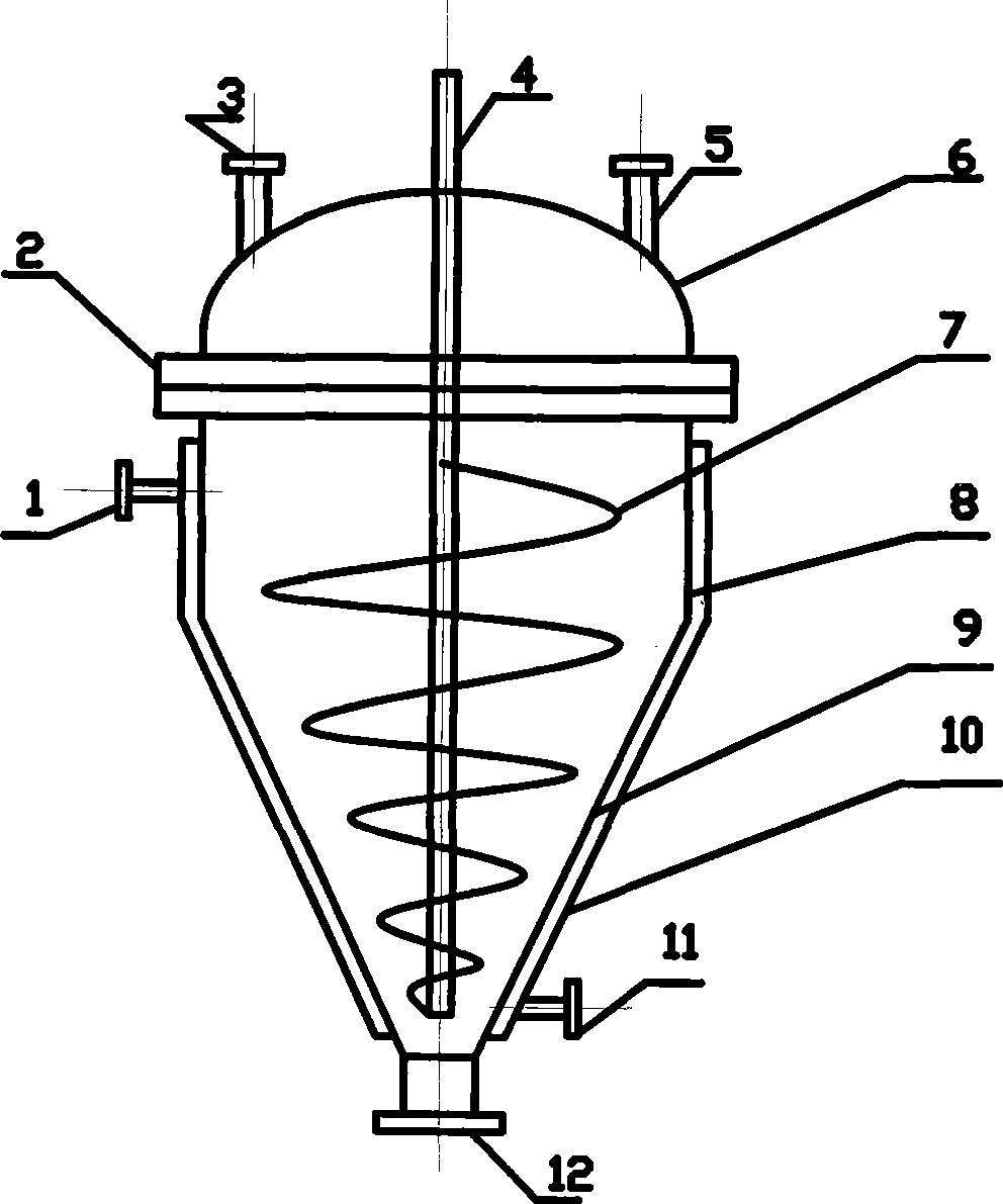 Organosilicon slag slurry treatment method and apparatus thereof