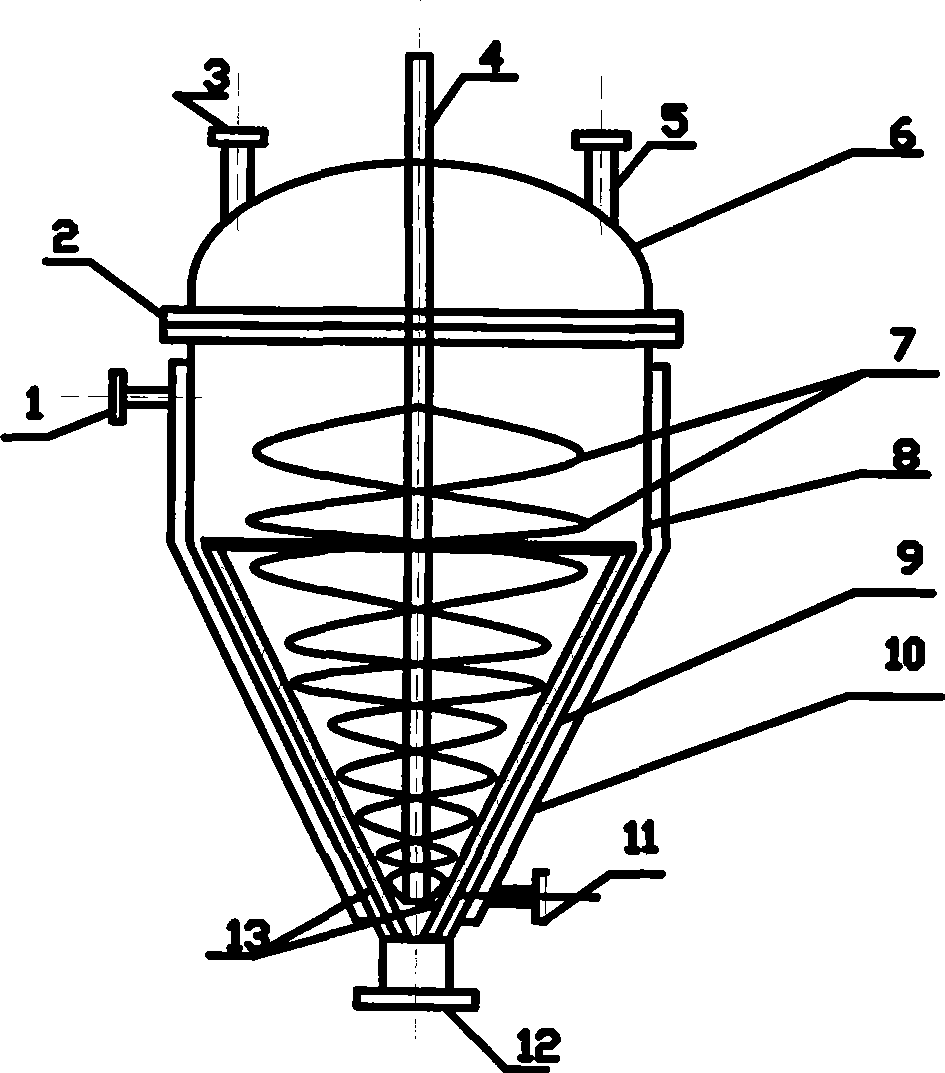 Organosilicon slag slurry treatment method and apparatus thereof