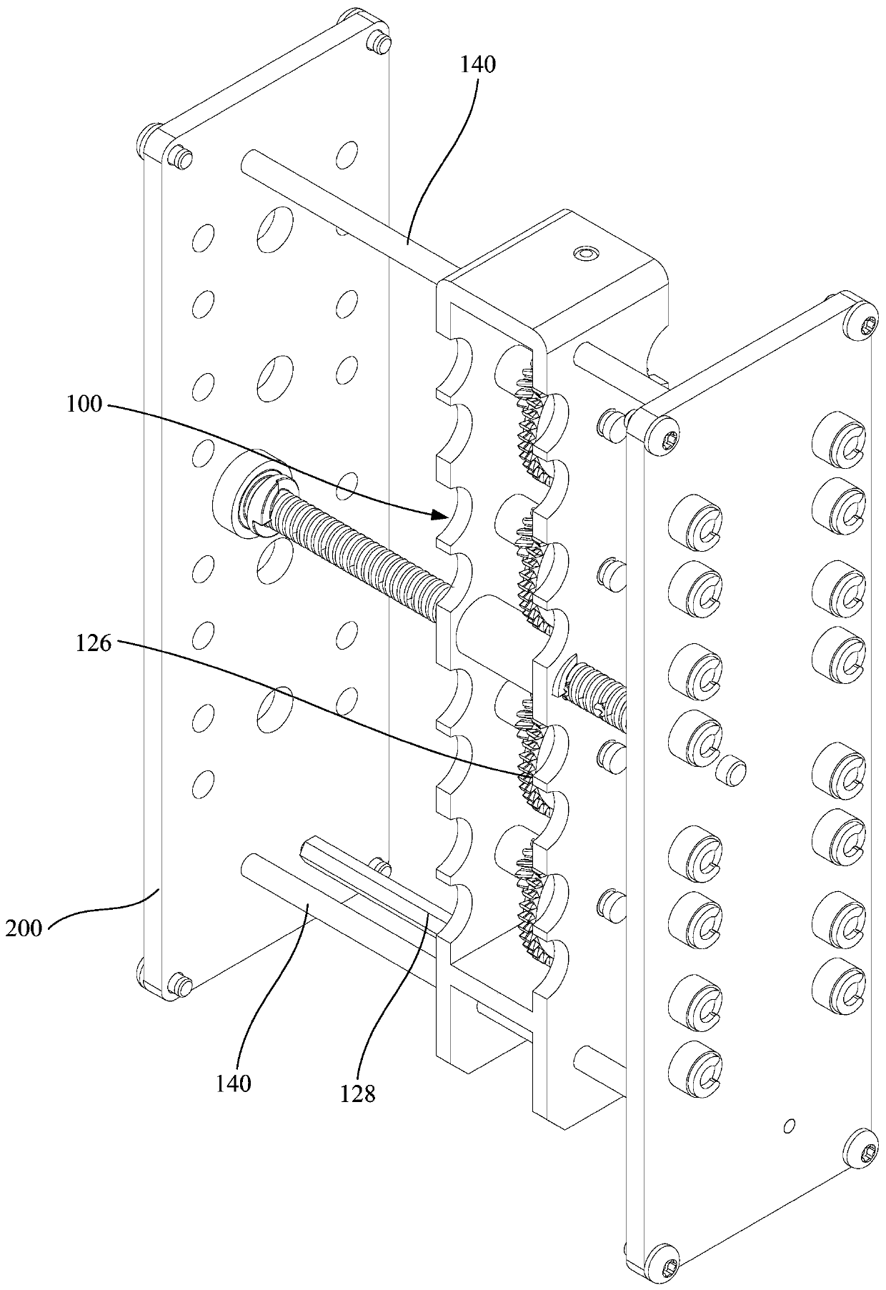 Antenna, transmission device and switching mechanism