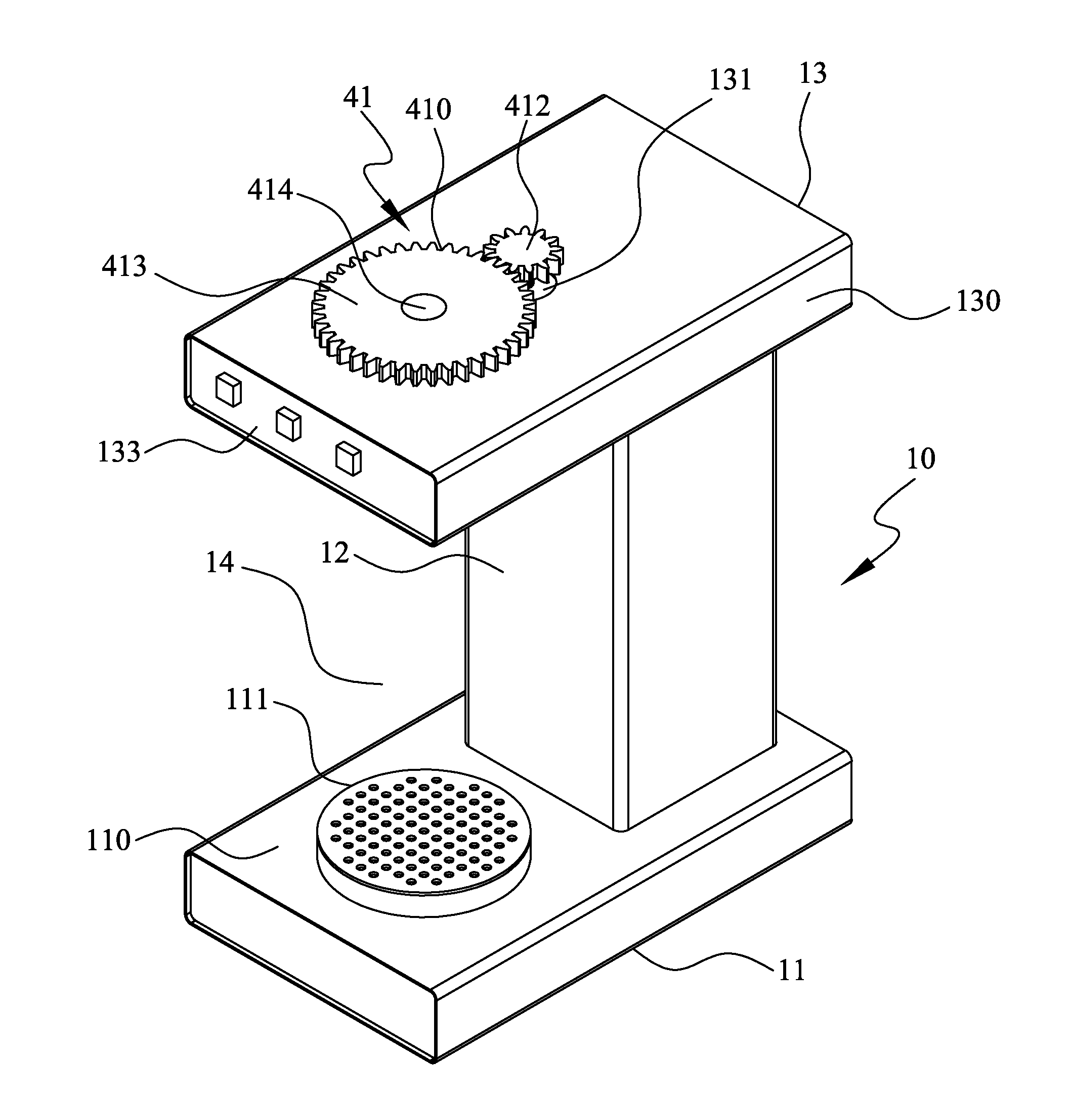 Coffee maker enabling automated drip brewing