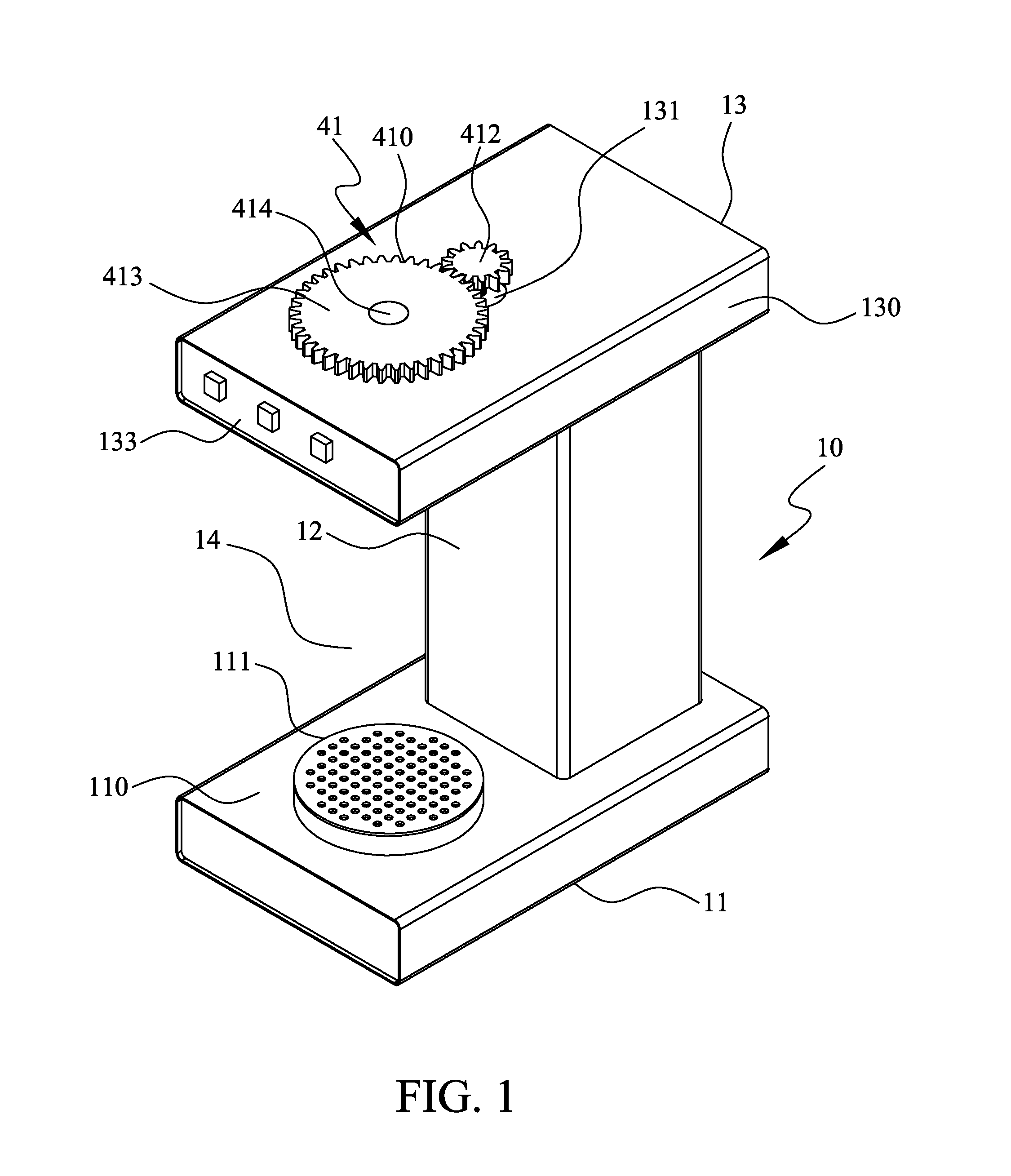 Coffee maker enabling automated drip brewing