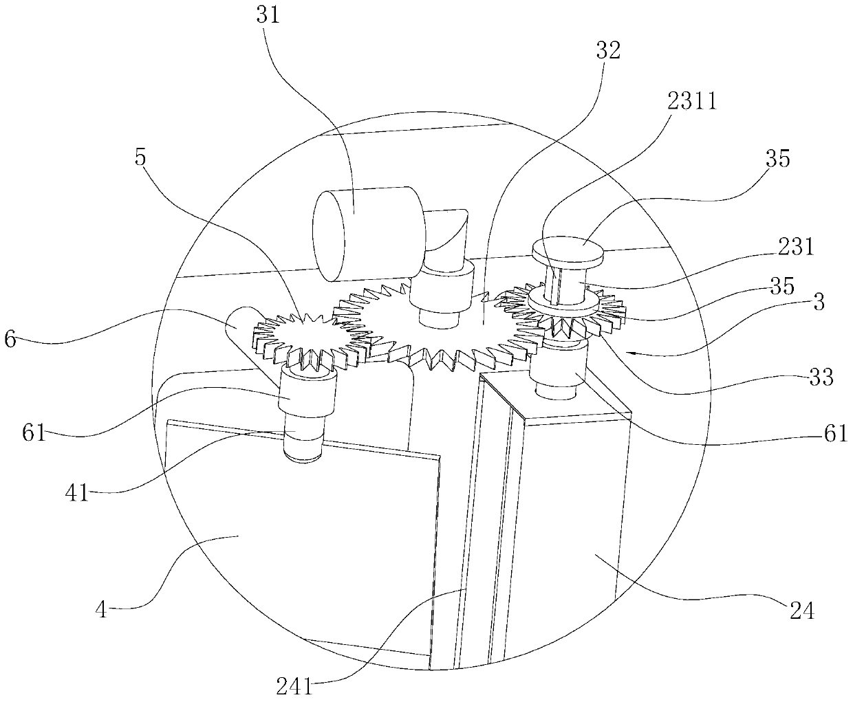 Inner container structure and cooking device thereof