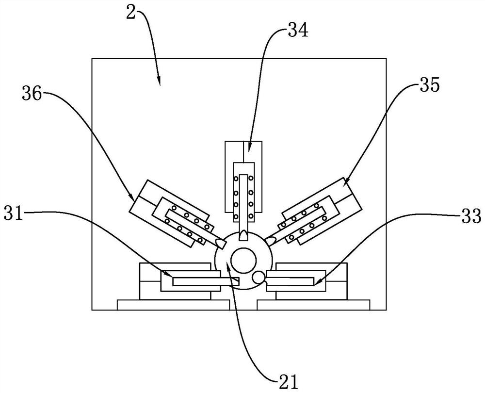 Automatic lathe for nicking tool accessory machining