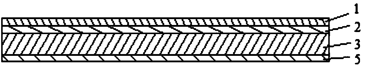 Solar cell back panel base material, method for preparing same and solar cell back panel