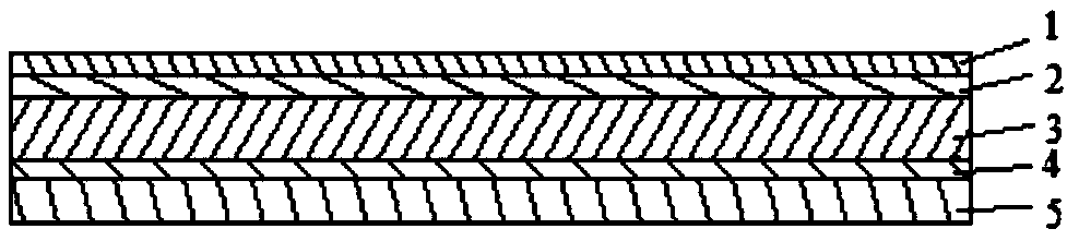 Solar cell back panel base material, method for preparing same and solar cell back panel