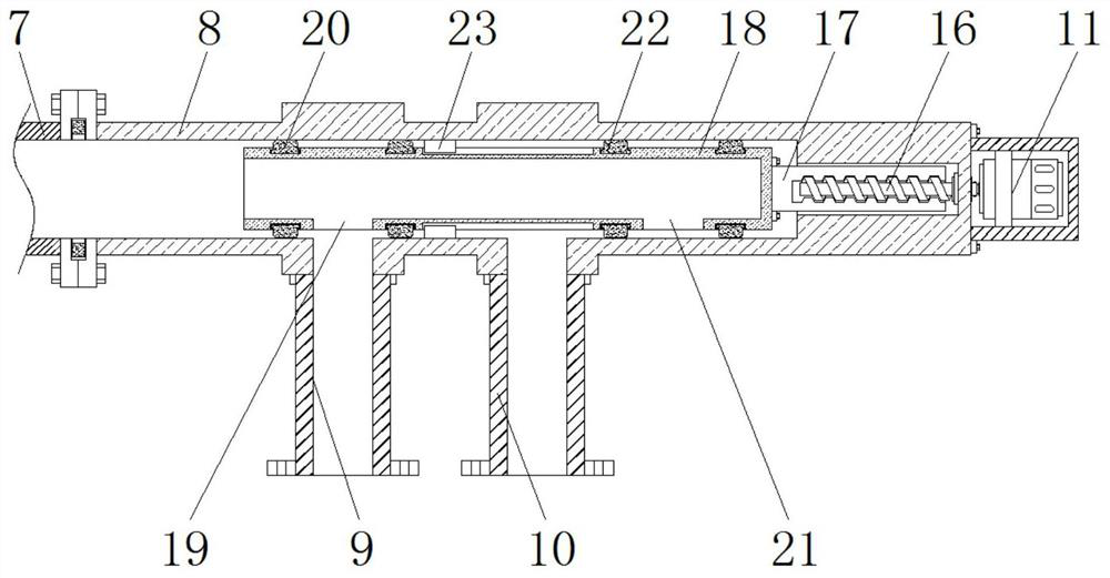 A dual-channel water pump that is convenient for automatic switching