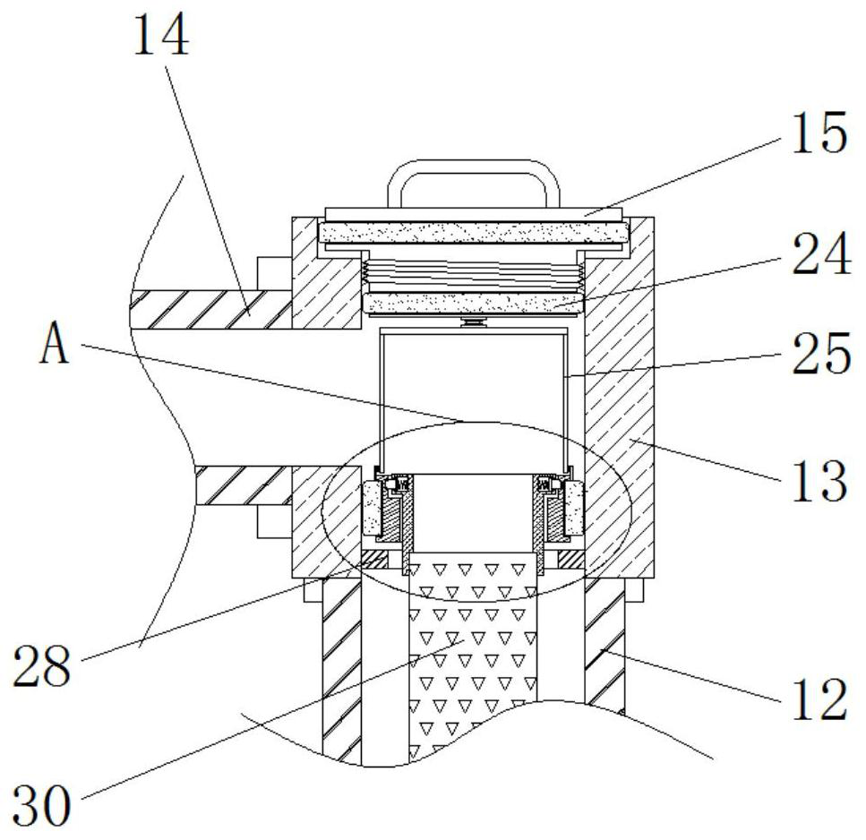 A dual-channel water pump that is convenient for automatic switching