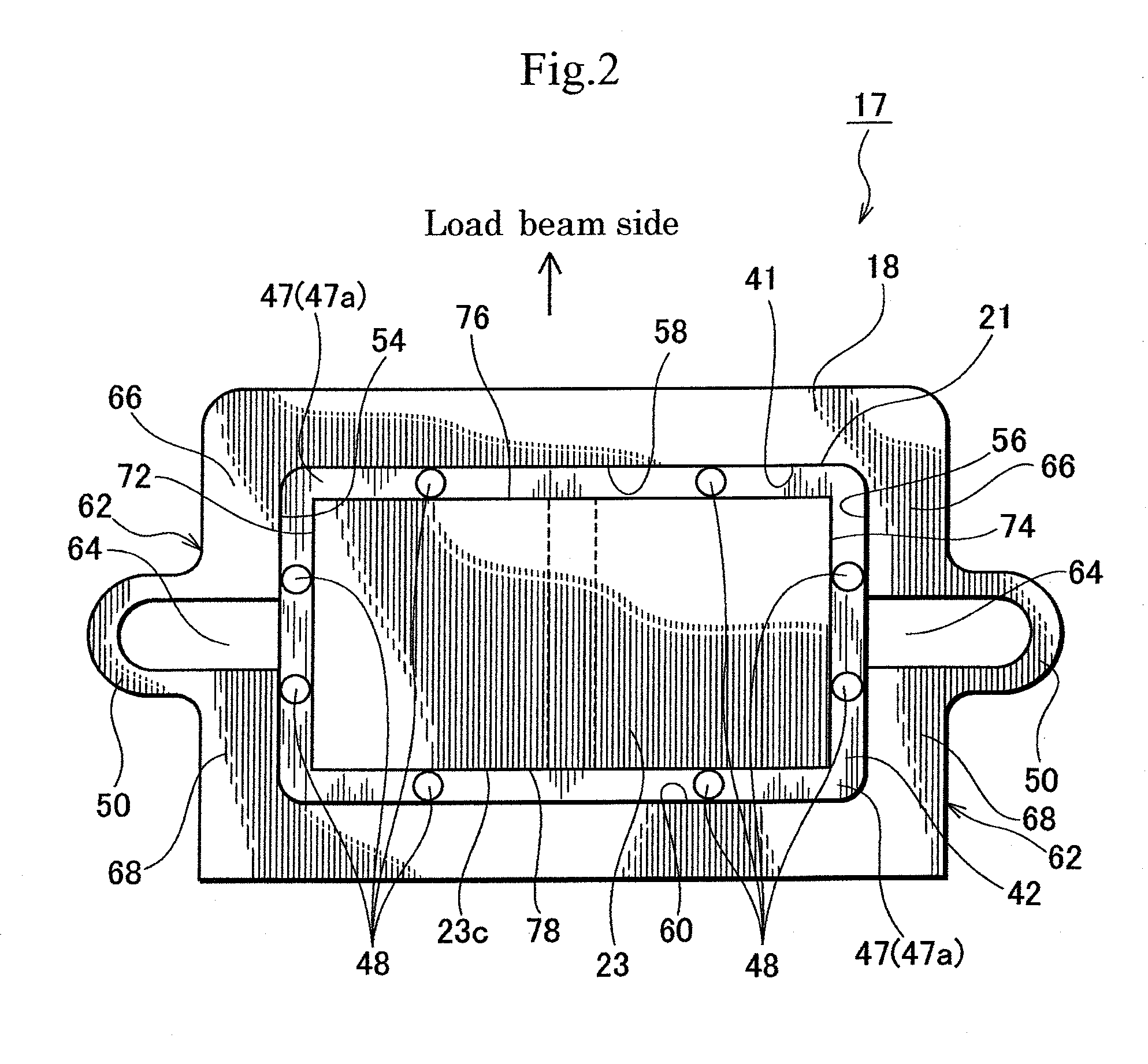 Head suspension