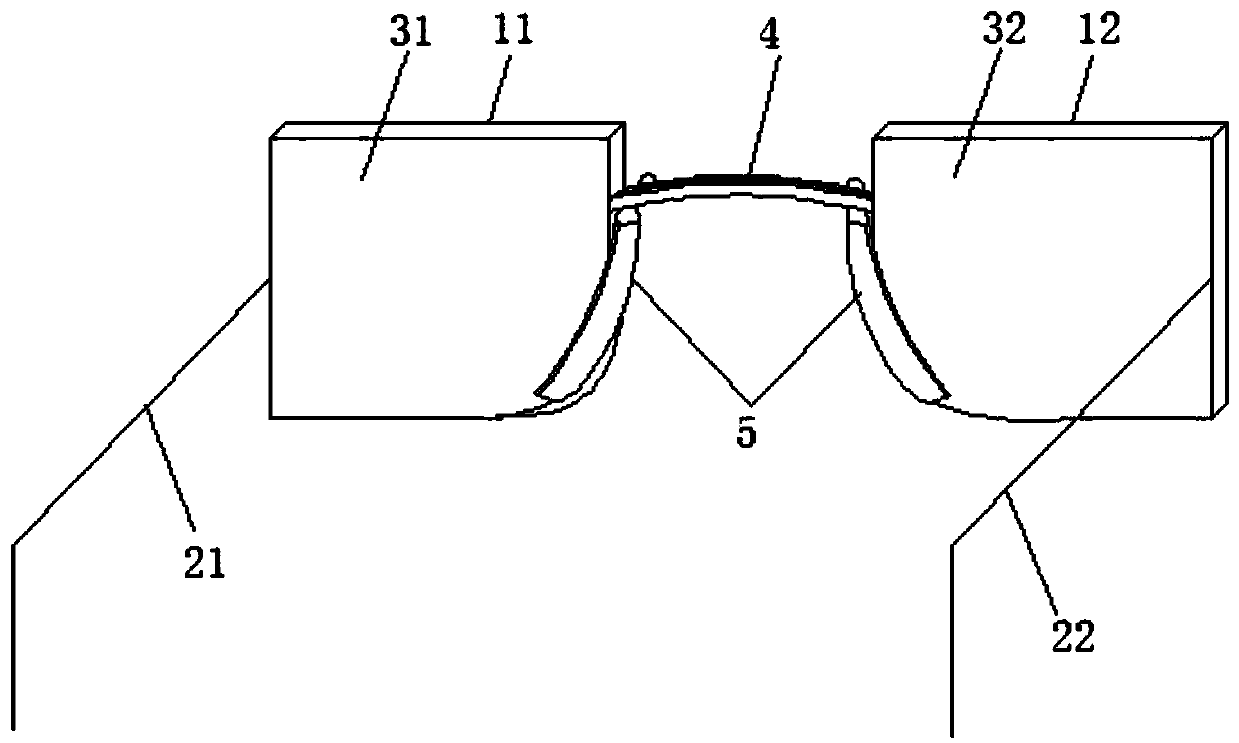 Rhinoplasty glasses