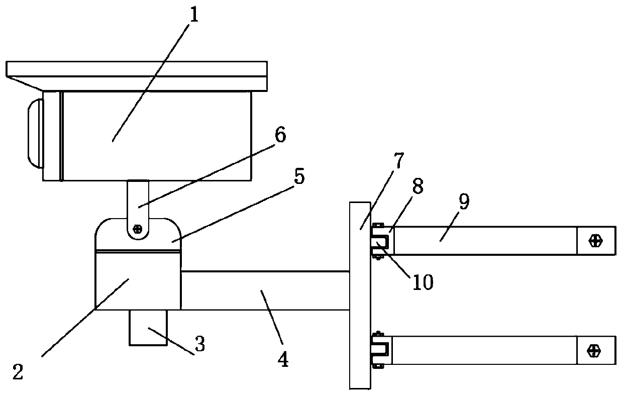 Real-time monitoring equipment for overhead line of power distribution network