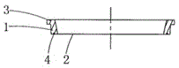 Filtering device for blood perfusion apparatus