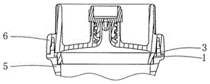 Filtering device for blood perfusion apparatus