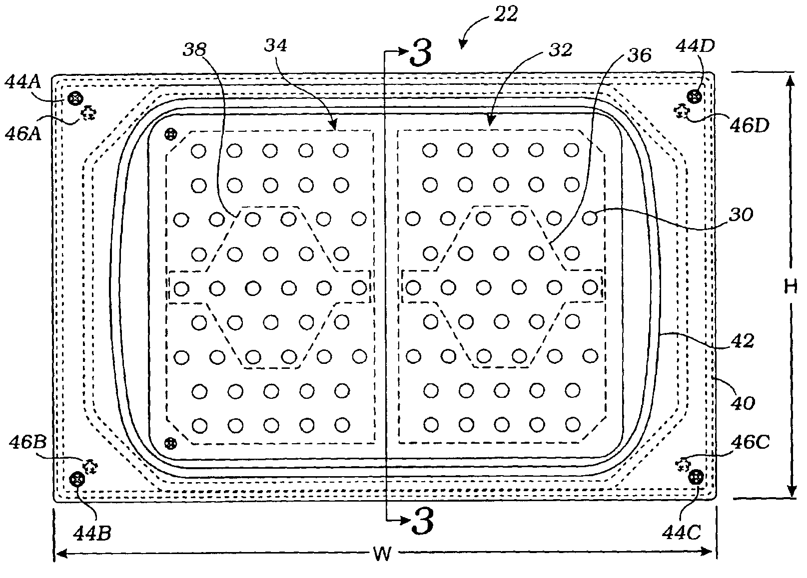 Vehicle signal light fixture performing multiple signaling functions using an array of LEDs