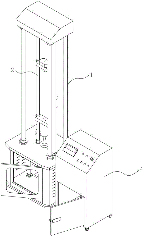 Drop hammer impact testing machine