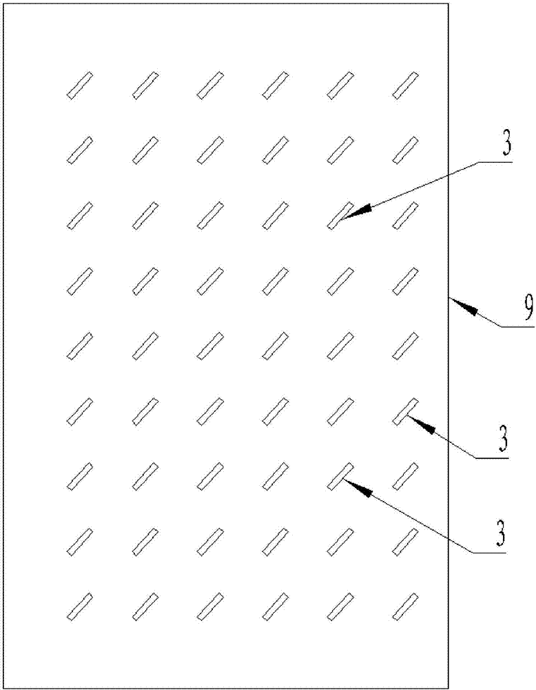 Purification separation device for fogdrop and granule in gas