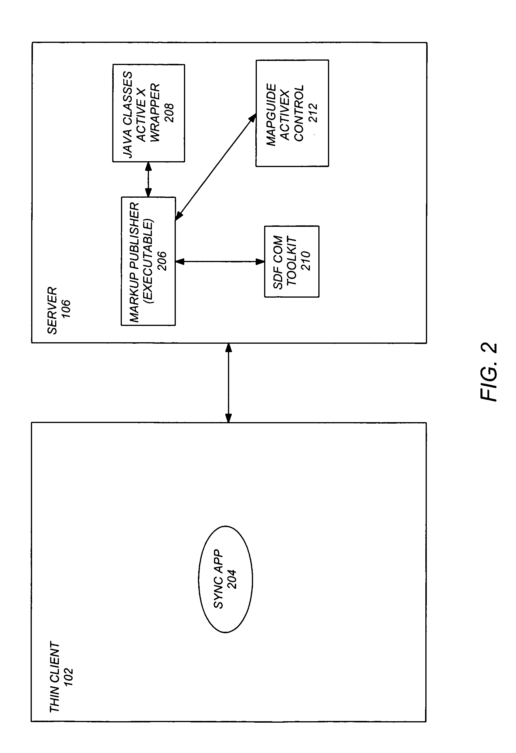 Geographical data markup on a personal digital assistant (PDA)