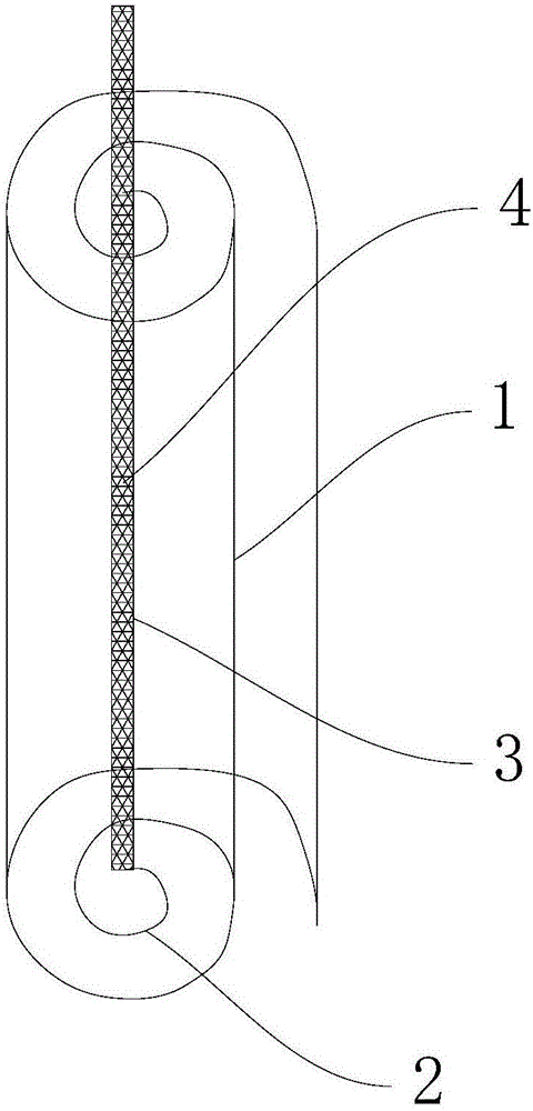 Structure and manufacturing method of anode current collector in cylindrical zinc-air battery