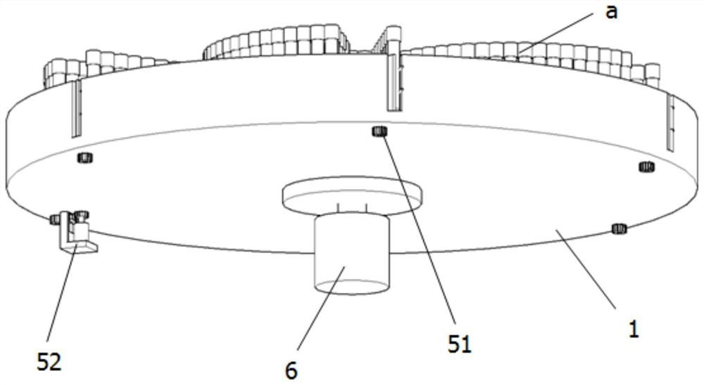 A roulette-type blood collection tube storage and removal device and removal method