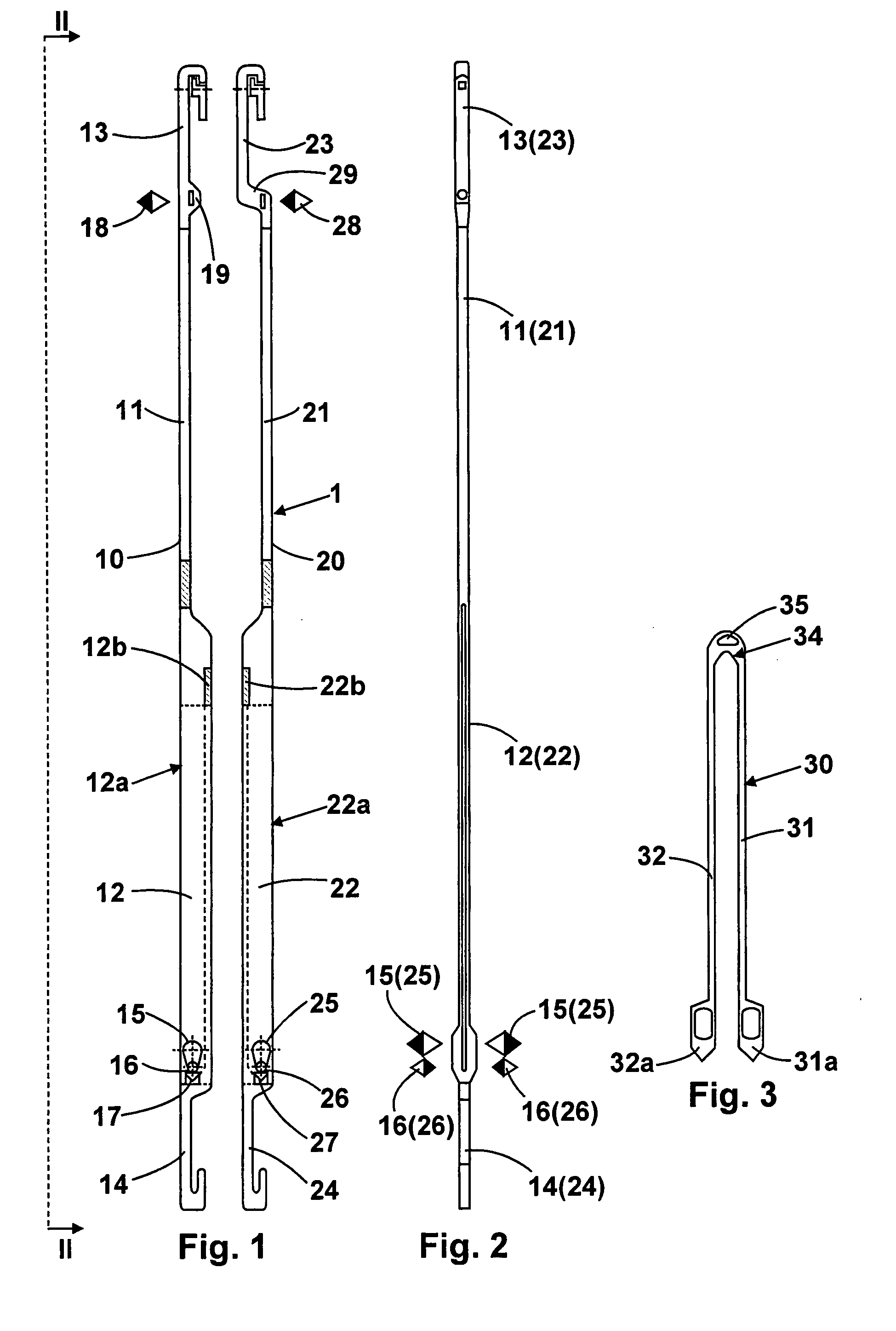 Device for forming a leno selvedge