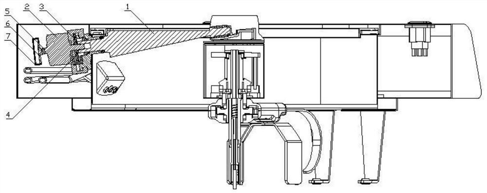 Intelligent kitchen ware capable of measuring rotation angle of classified food box