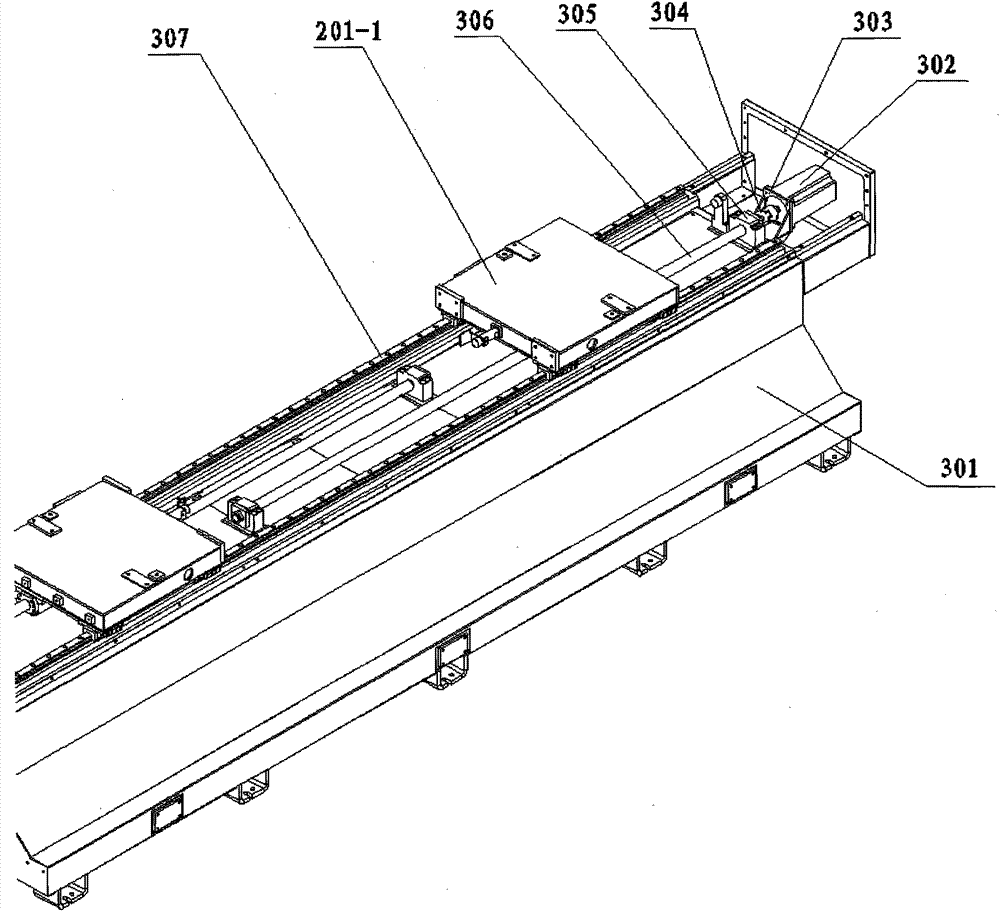 Double station CNC machining center