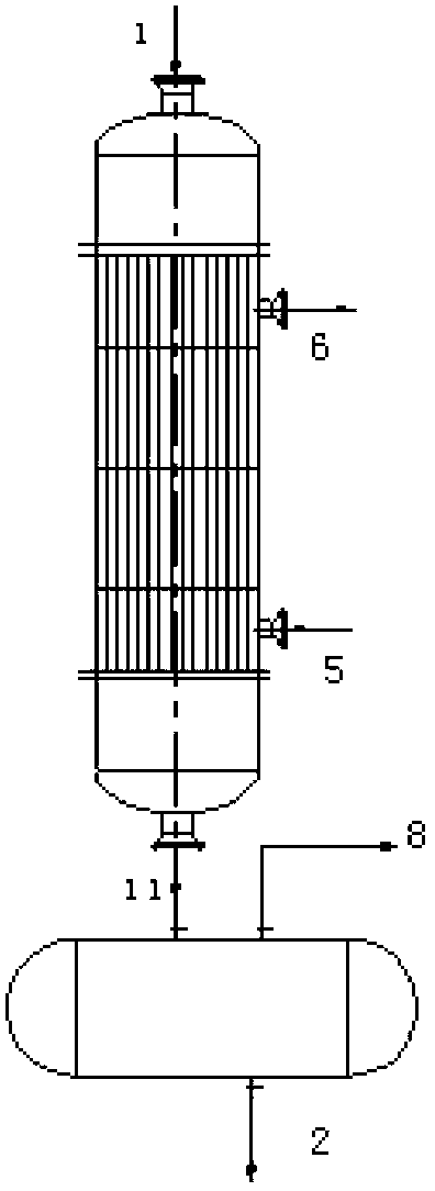 Anti-clogging method for heat exchanger and anti-clogging heat exchanger for acetonitrile purification