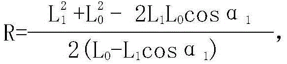 A method for measuring and inspecting the radius of the inner wall of the curved roof of the assembled channel