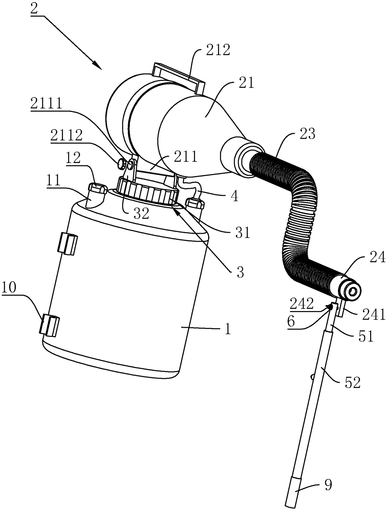 Ultralow-capacity atomizer