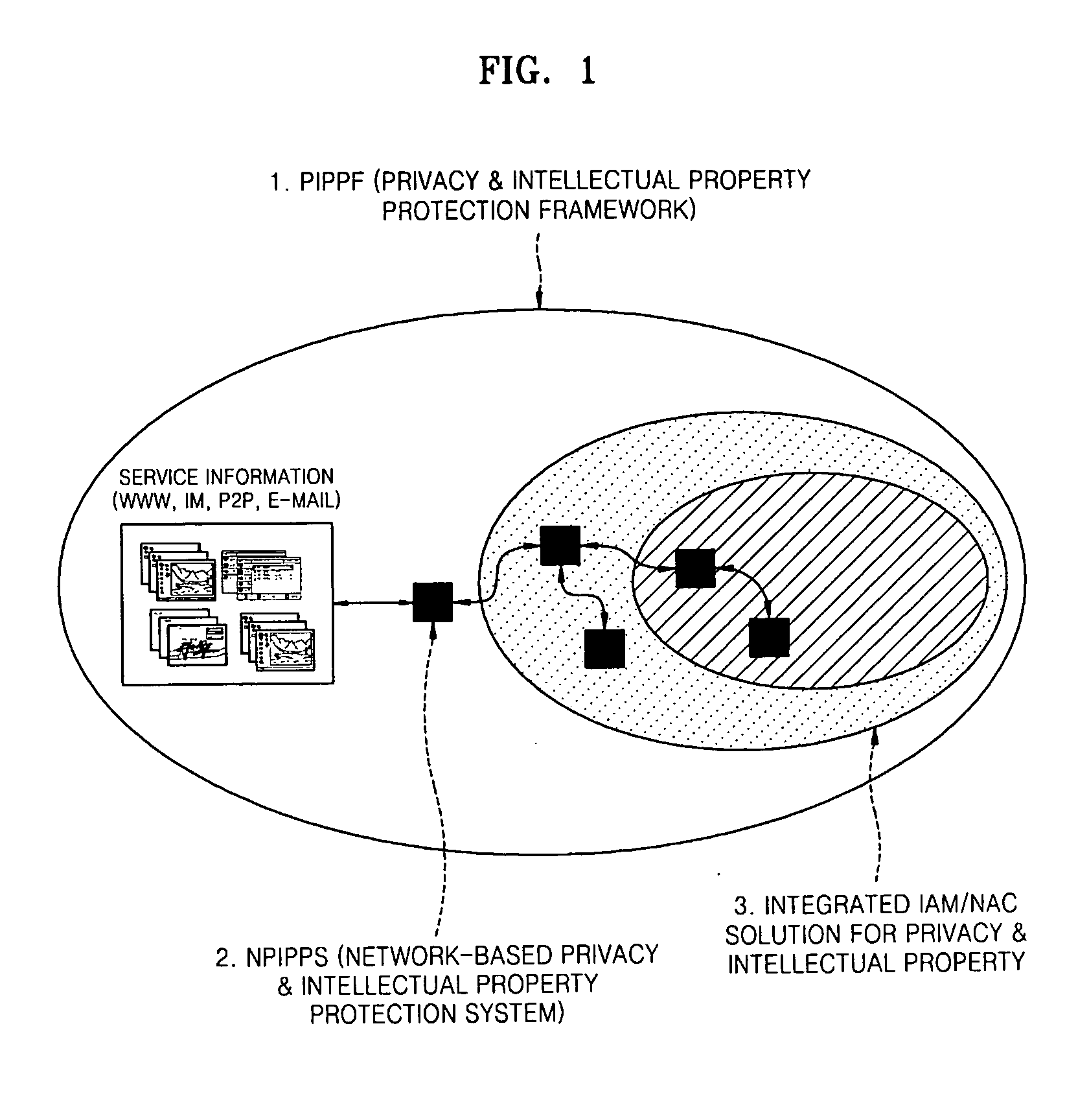 Apparatus and method of protecting user's privacy information and intellectual property against denial of information attack