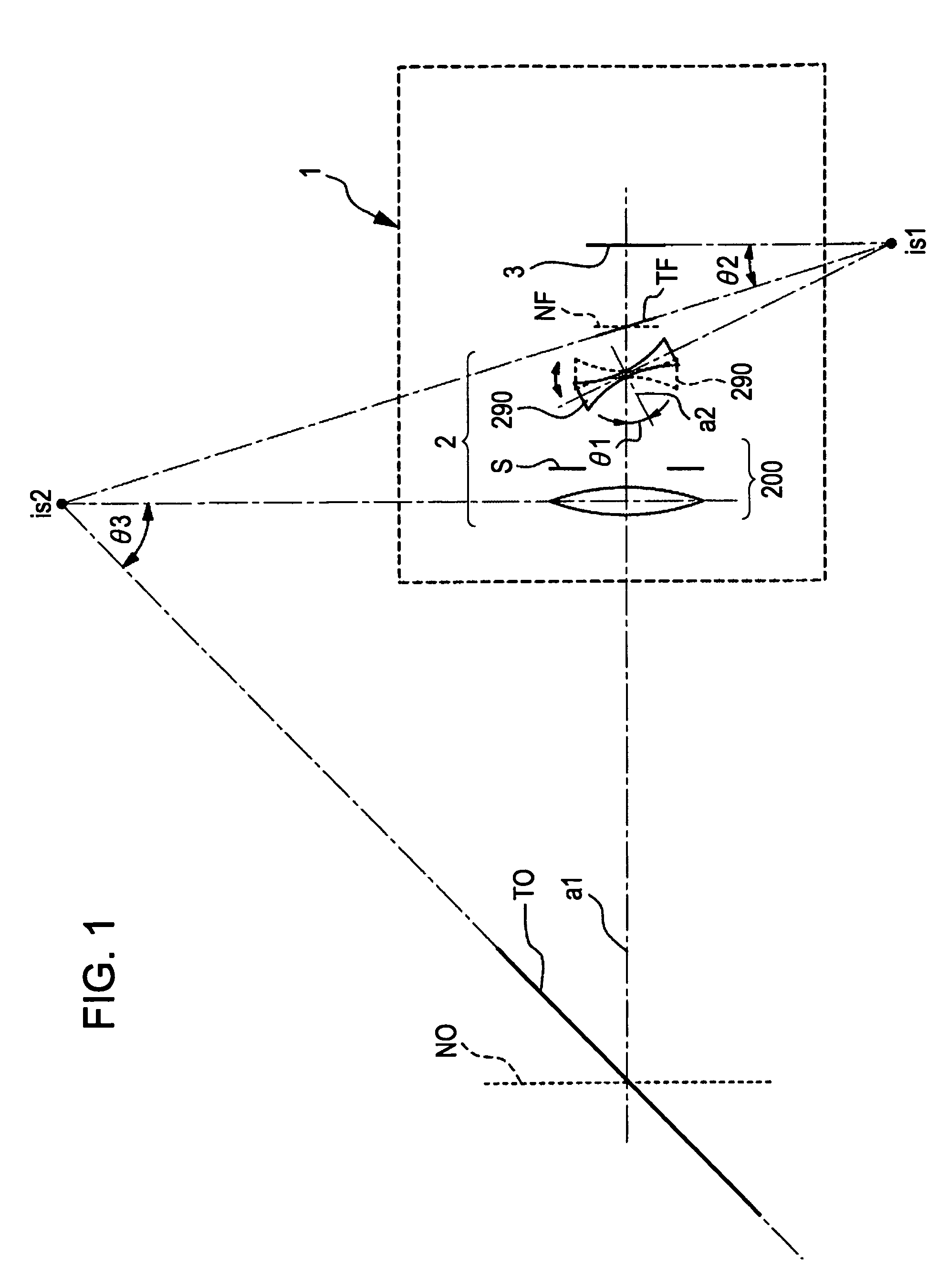 Tilt lens system and image pickup apparatus