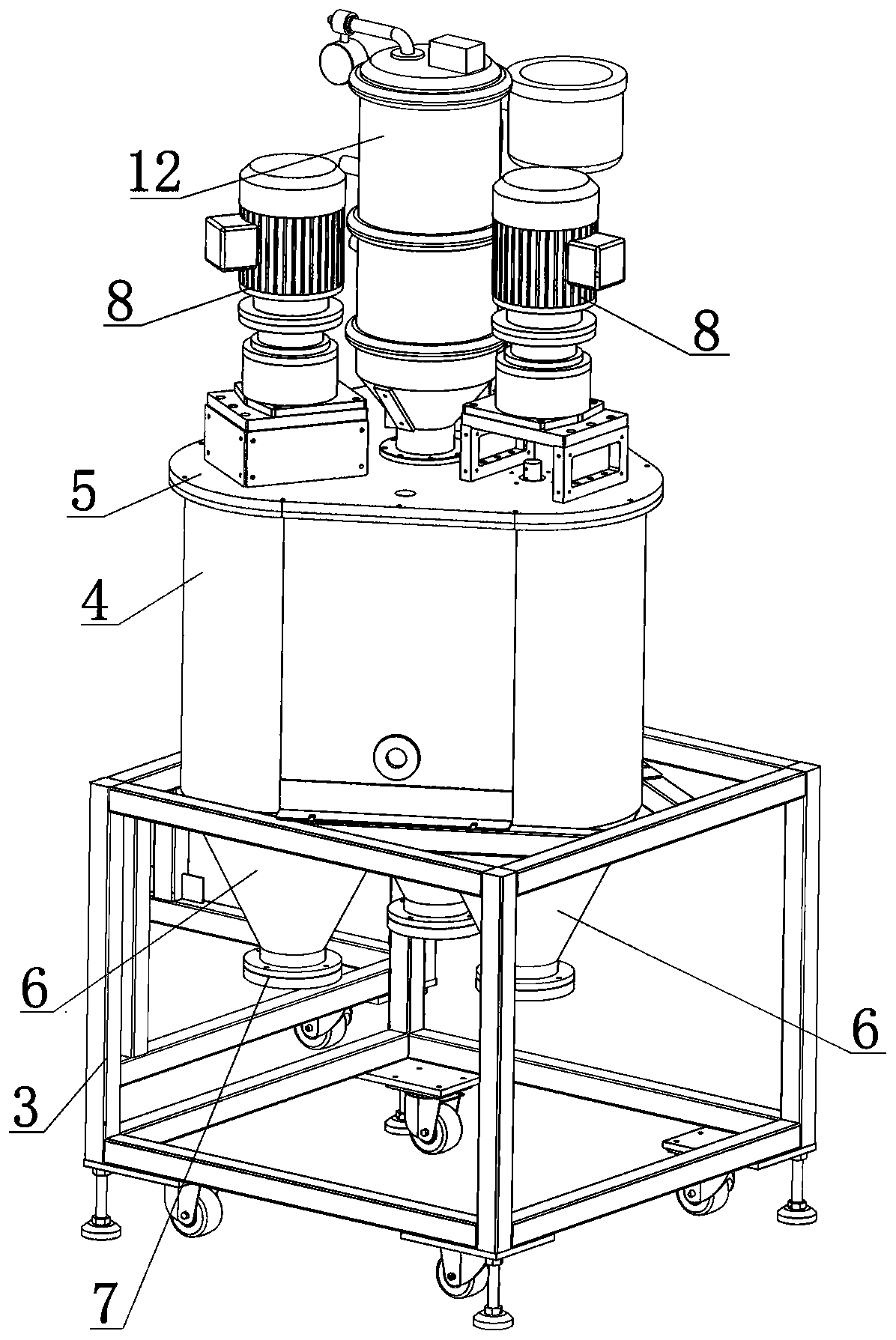 Efficient and precision vacuum powder filling machine