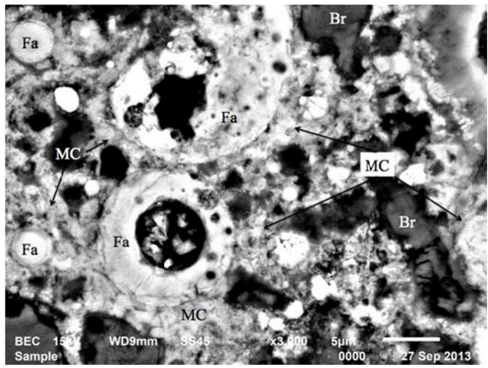 Calcium-magnesium carbonate gel material and preparation method thereof