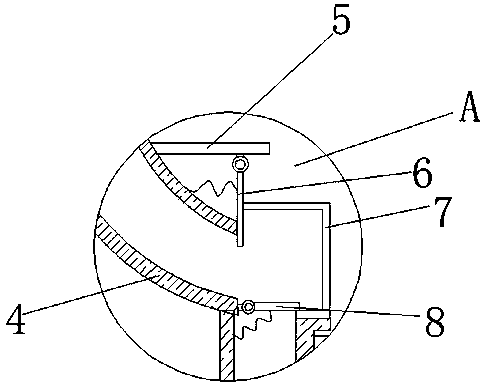 Automatic machining device for rail accessories