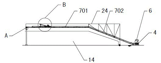 Green coke market batching system and batching method