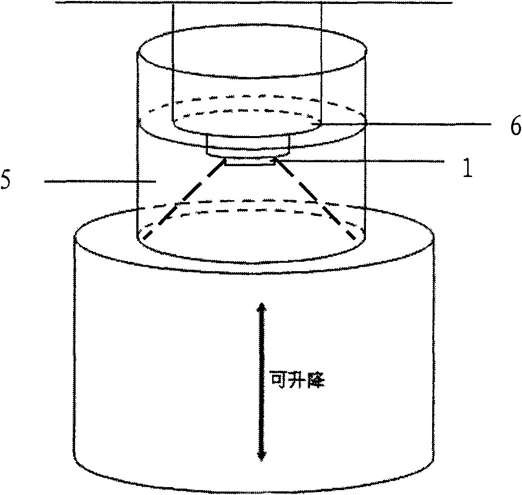 Method for actively packaging blue light LED chip based white light LED