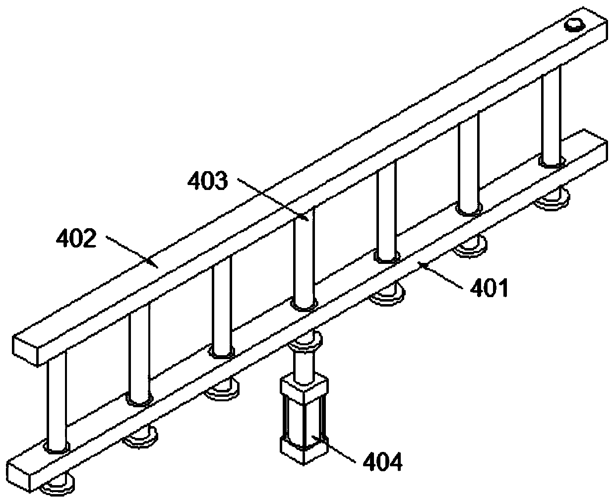 Traction device for emergency surgery and traction method thereof