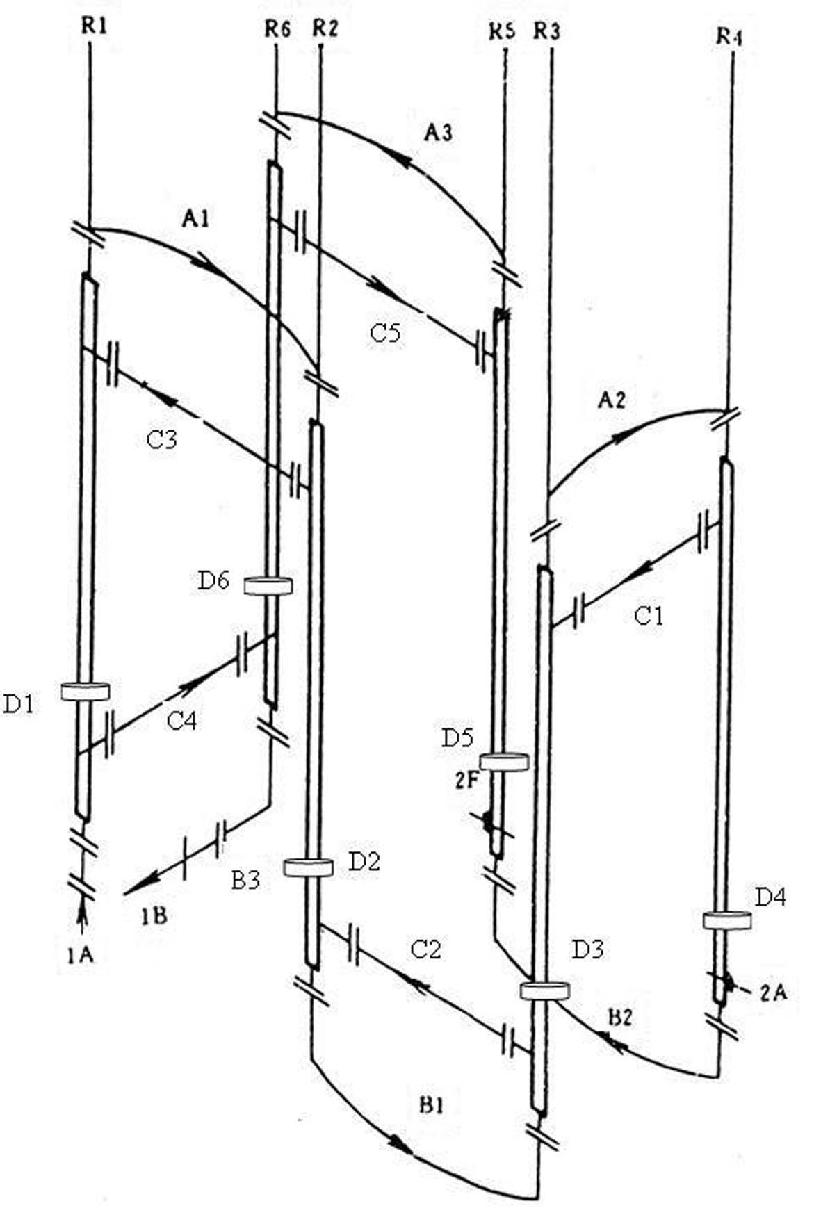 Annular pipe reactor