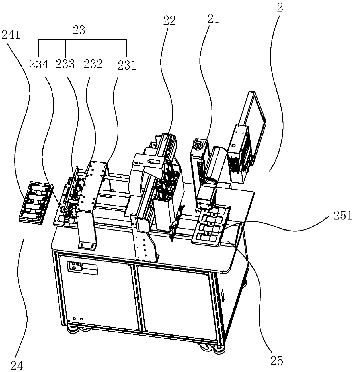 General assembly production line for remote controllers