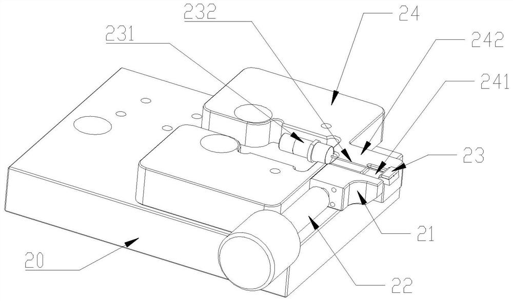 A dual-fiber matrix coupling chip device