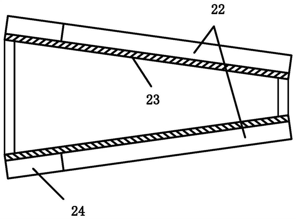 Collecting and filtering device for microorganisms in water sample