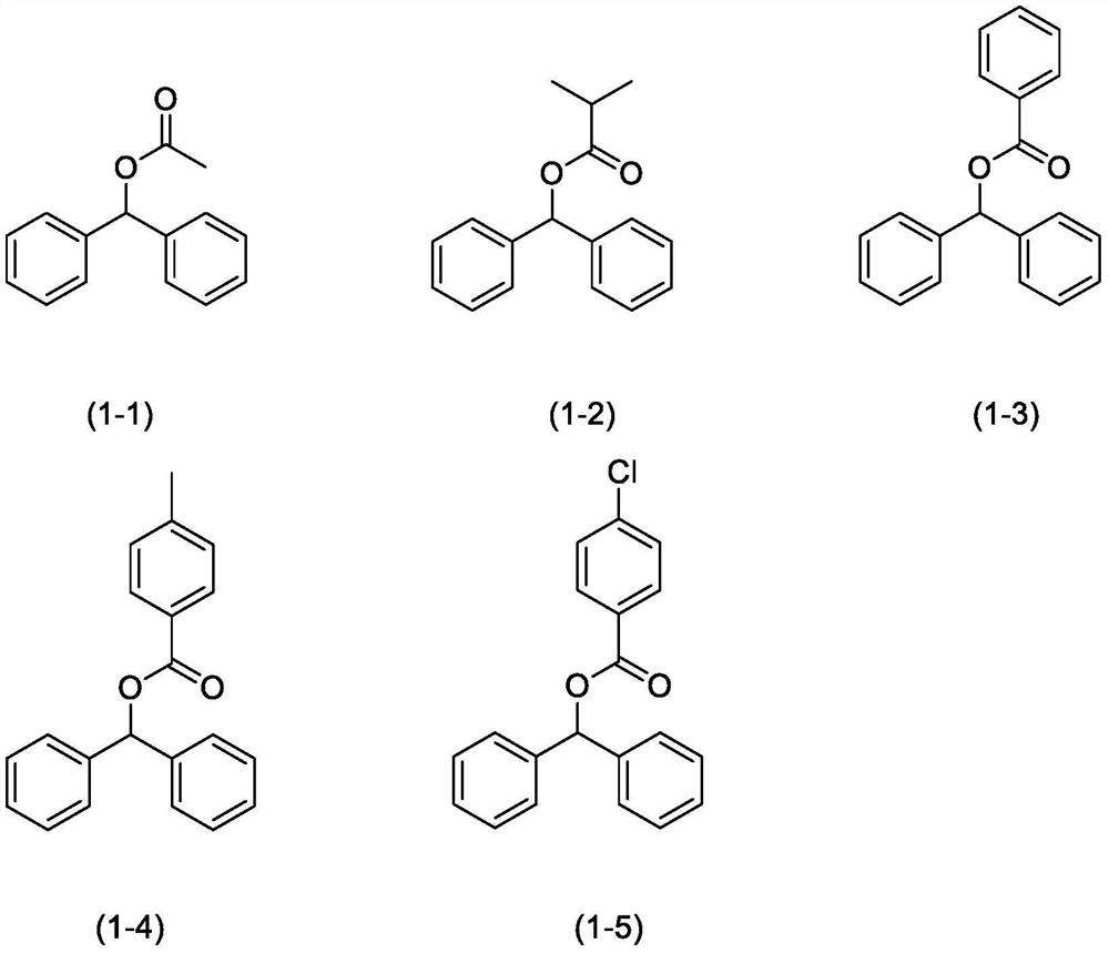 A kind of photocatalytic oxidation synthetic method of benzhydryl alcohol ester