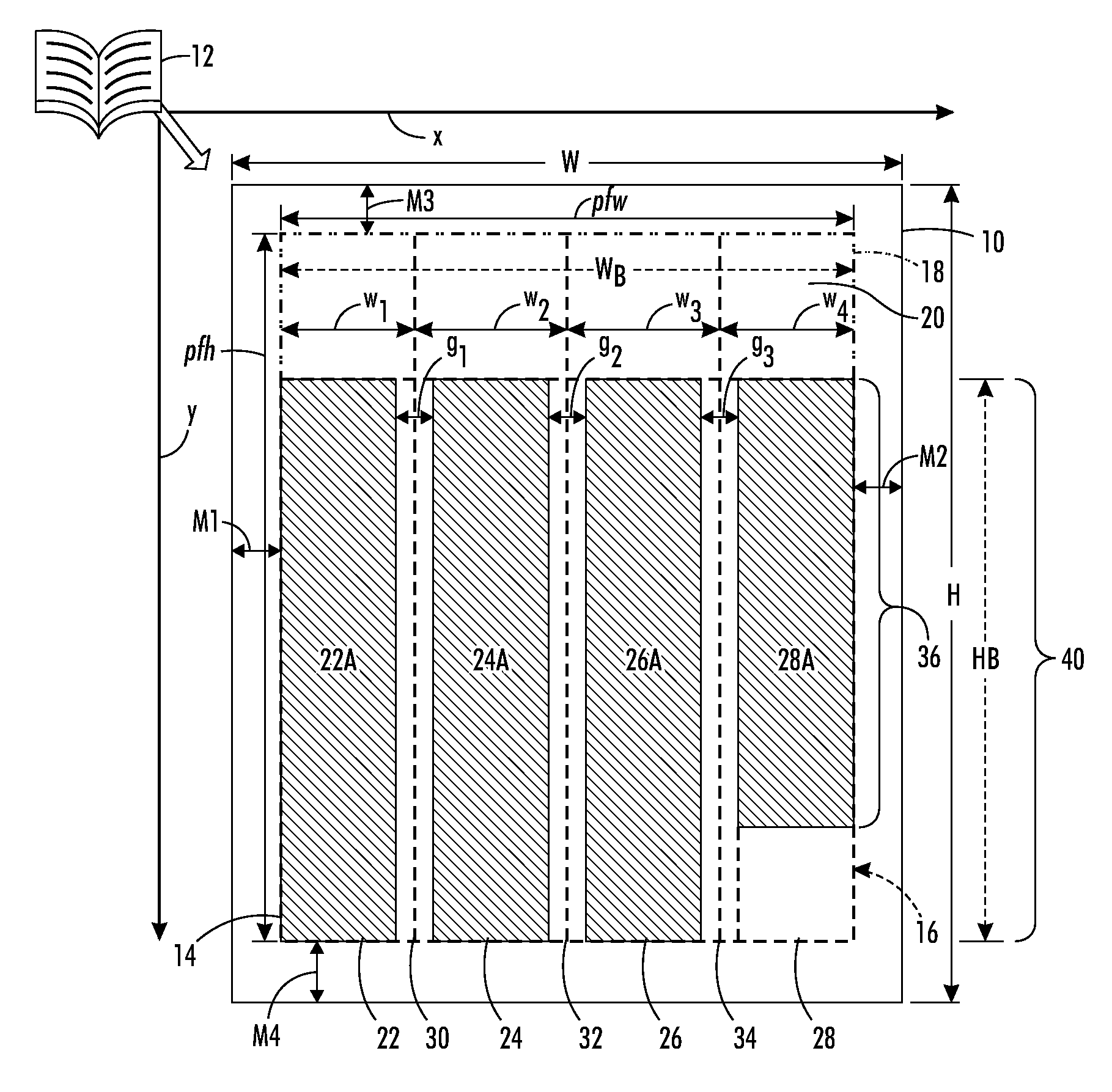 Generate-and-test method for column segmentation