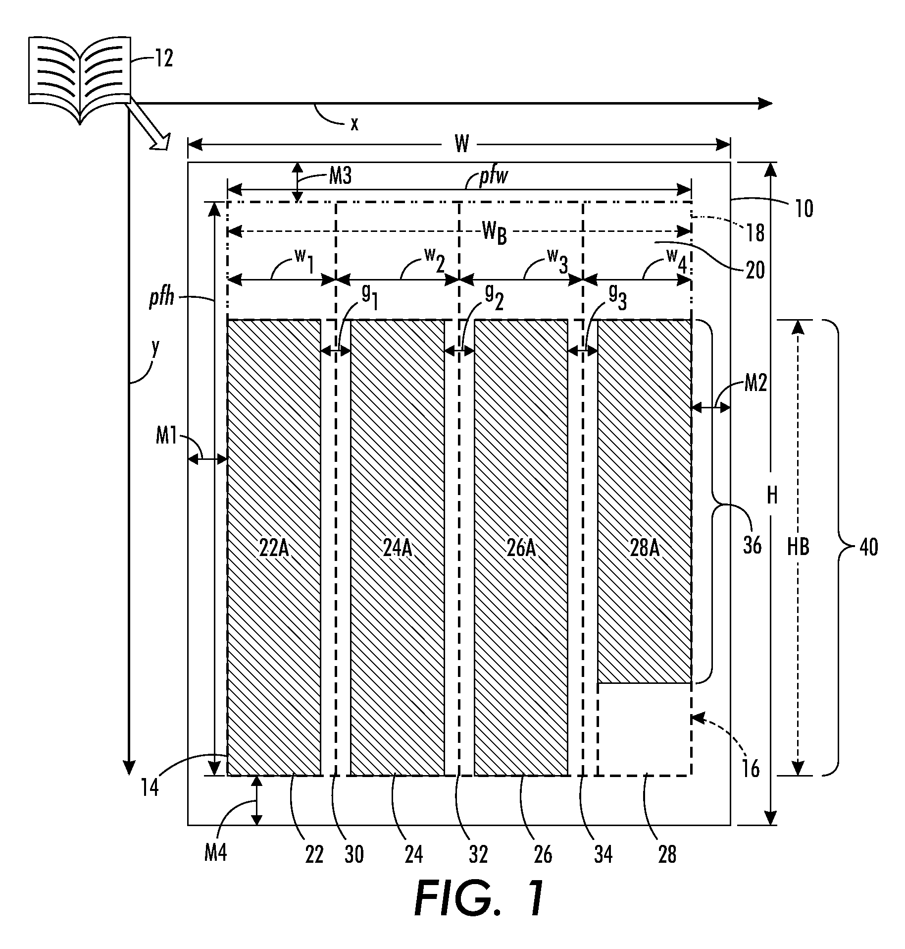 Generate-and-test method for column segmentation