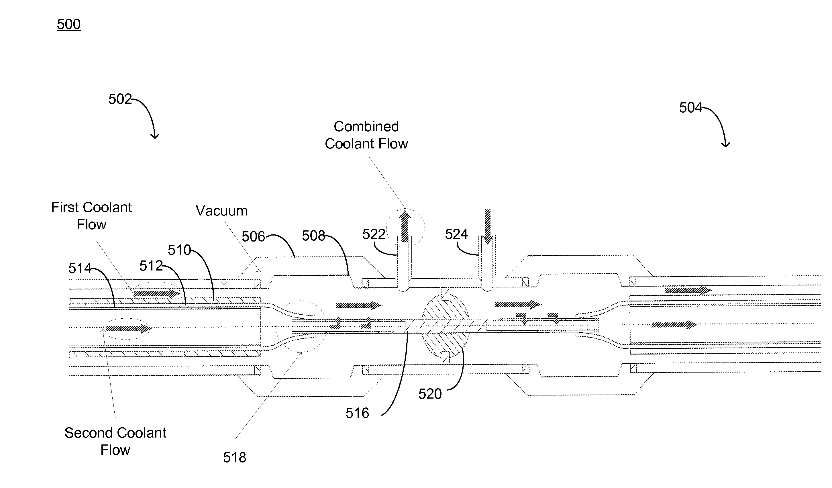 Electricity transmission cooling system