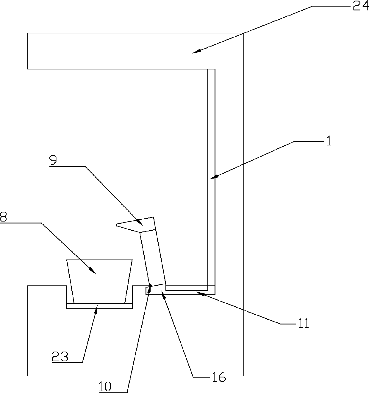 A window device for rotating flower pots