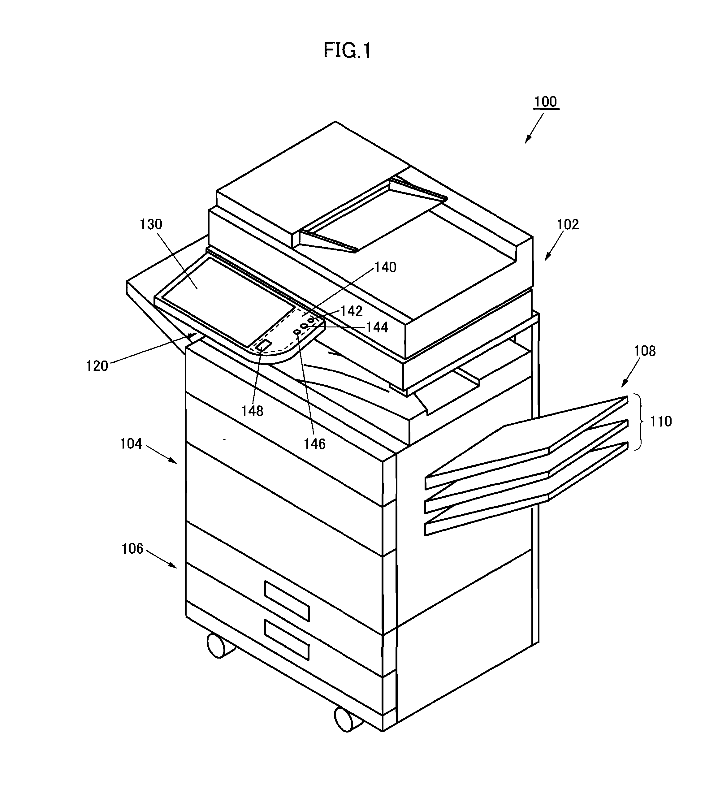 Display device, electronic device and image processing apparatus including the display device, and method of displaying information