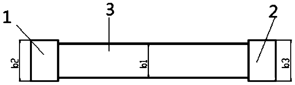 A design method for a super statically fixed fixed-end beam frame with a self-supporting structure