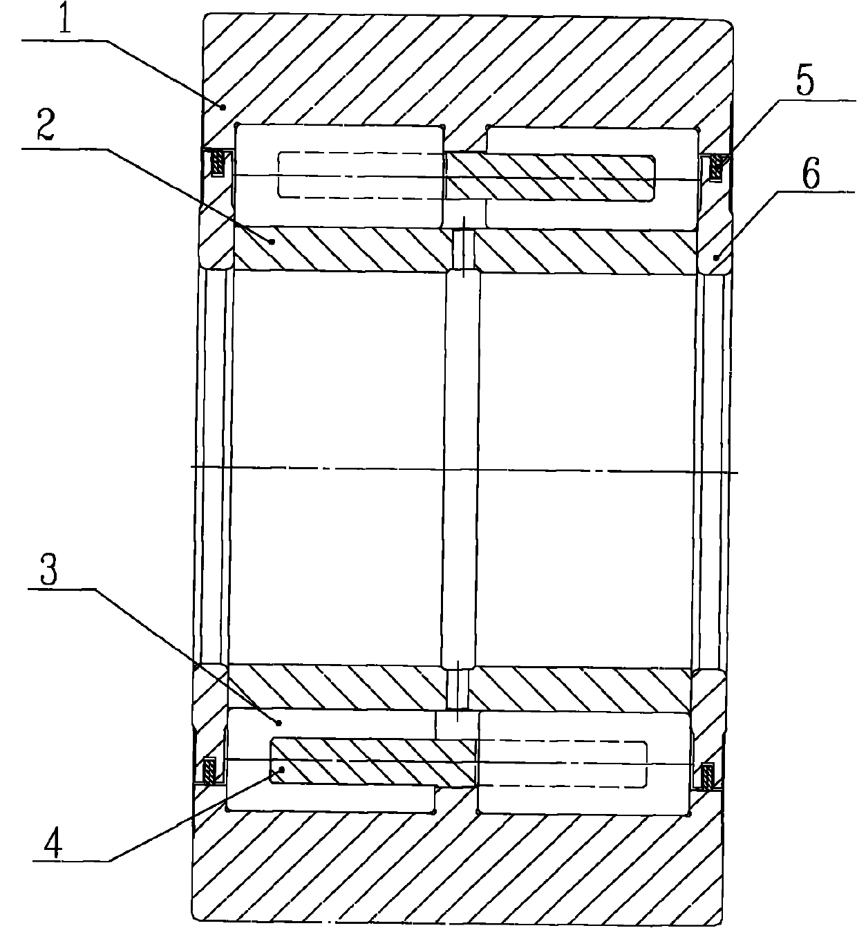 Comb retainer for Sendzimir bearing