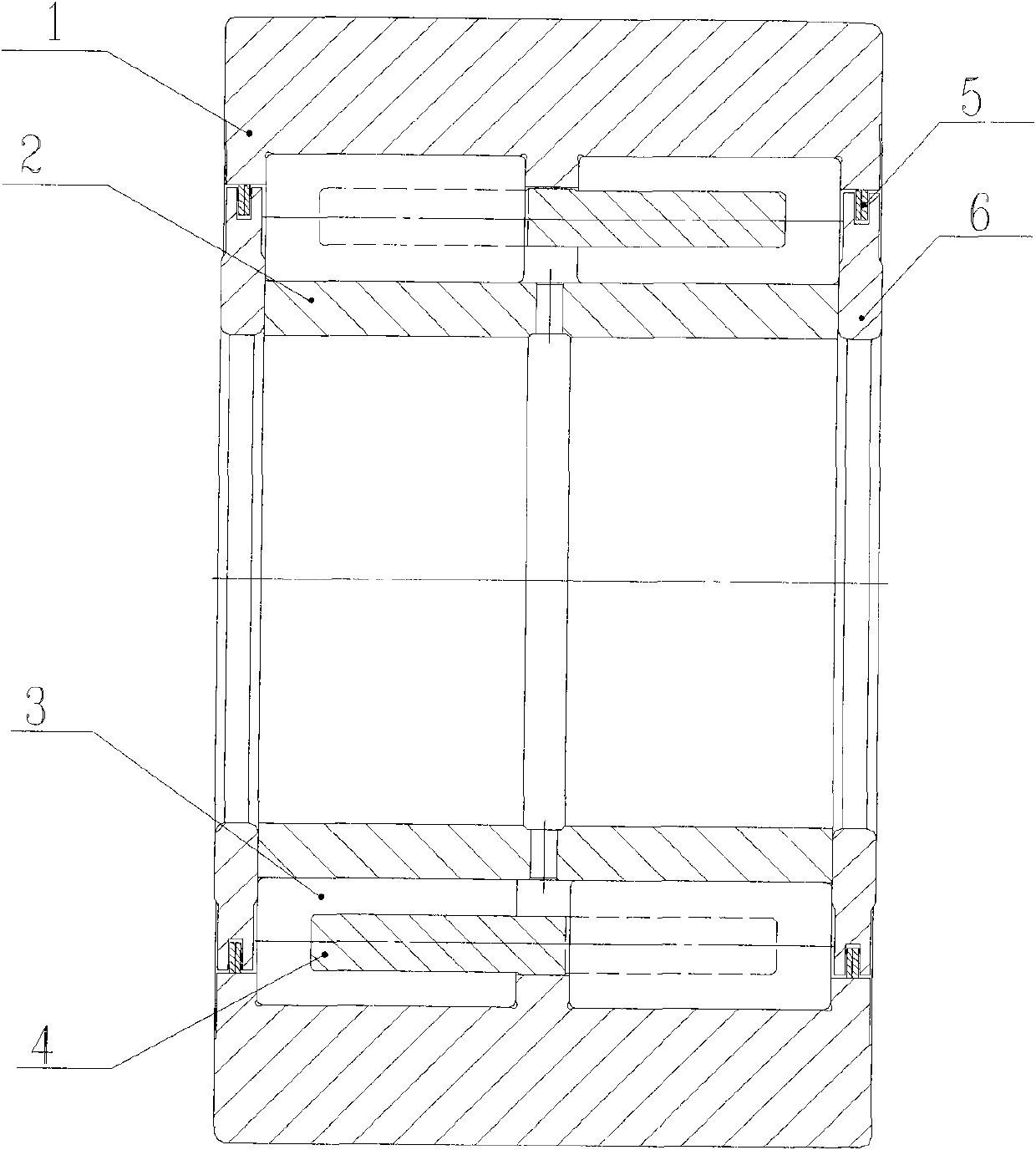 Comb retainer for Sendzimir bearing